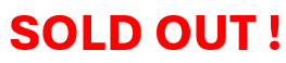 The words SOLD OUT! in bold, bright red capital letters on a white background.